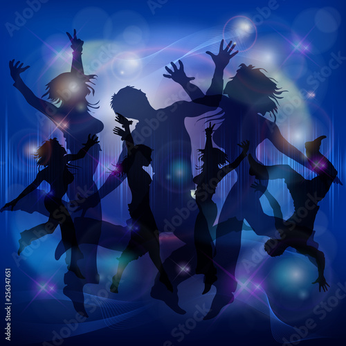 Dancer figures poster.