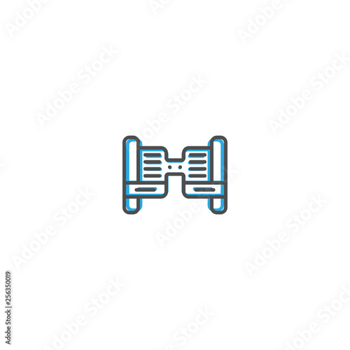 Hover board icon design. Transportation icon vector design