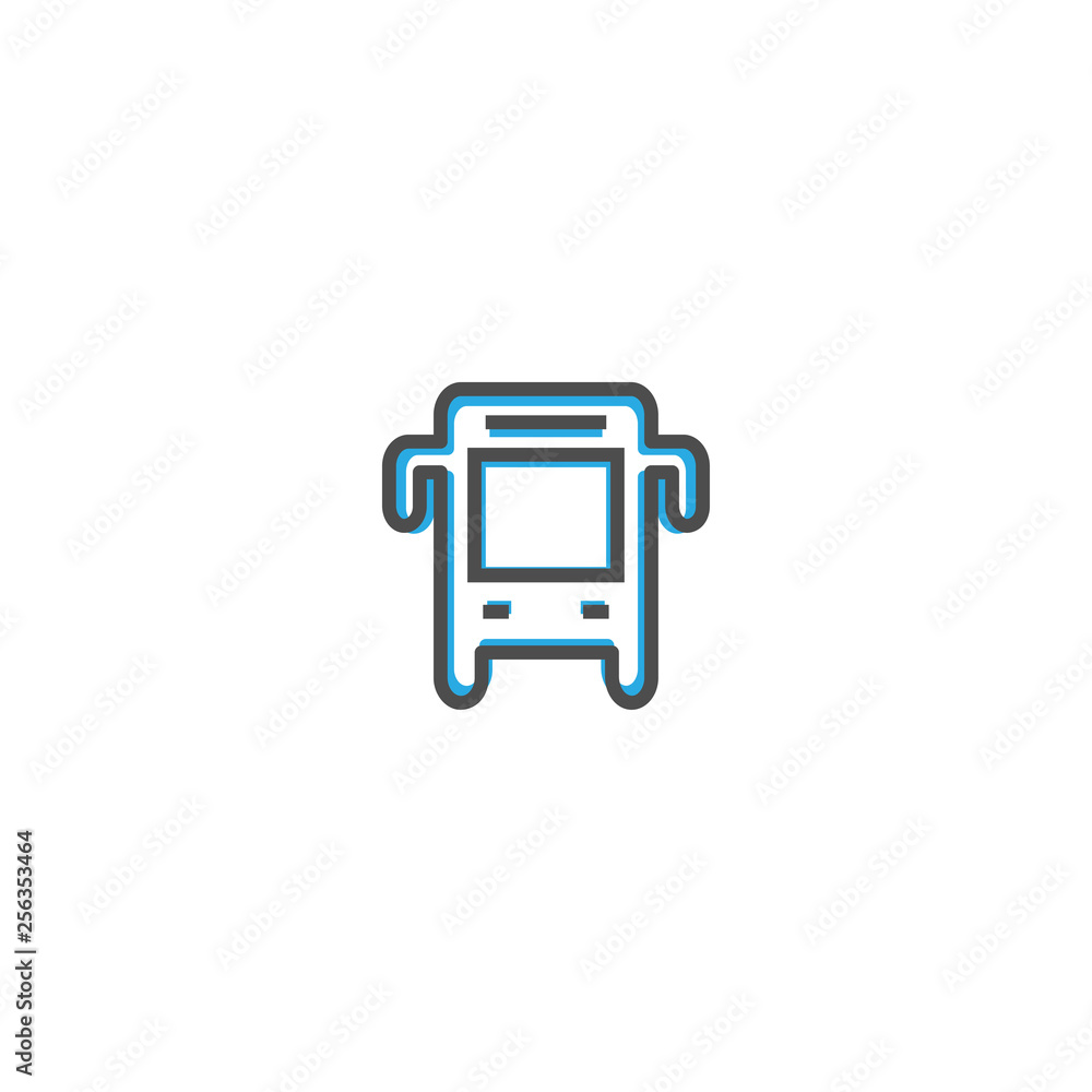 Bus icon design. Transportation icon vector design Bus icon design. Transportation icon vector design