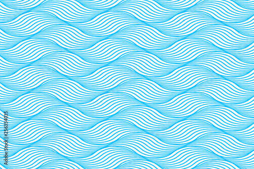 pattern of twisty waves lines vector background