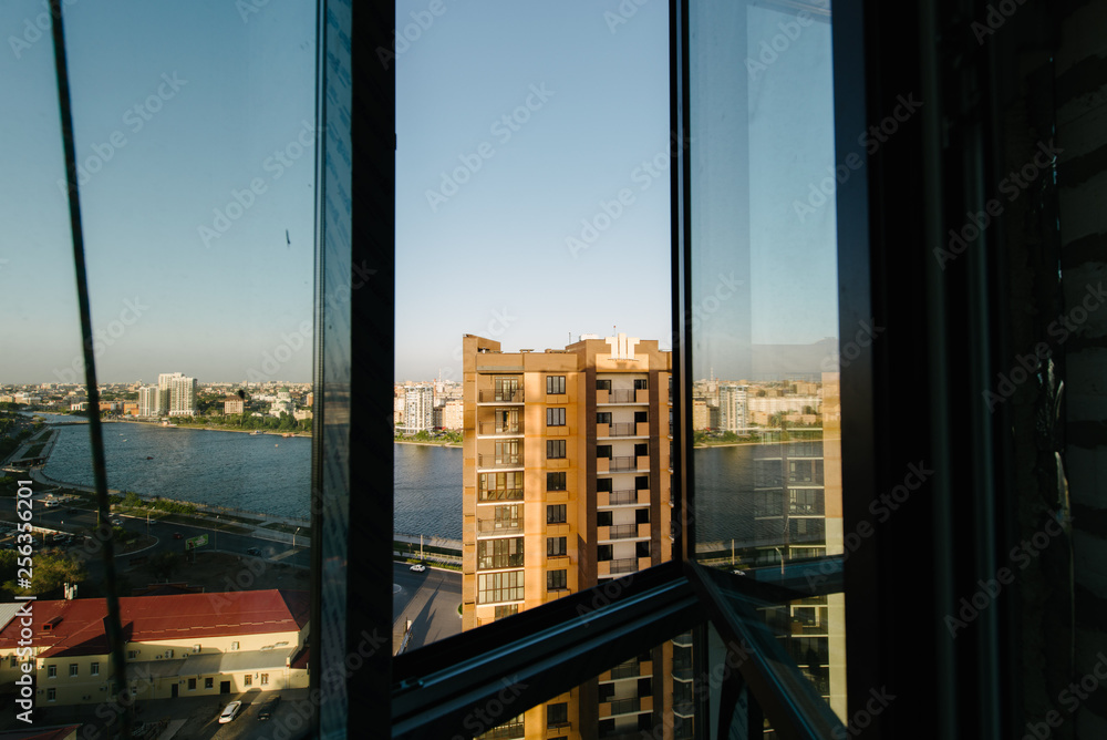 Obraz premium Cityscape from a height