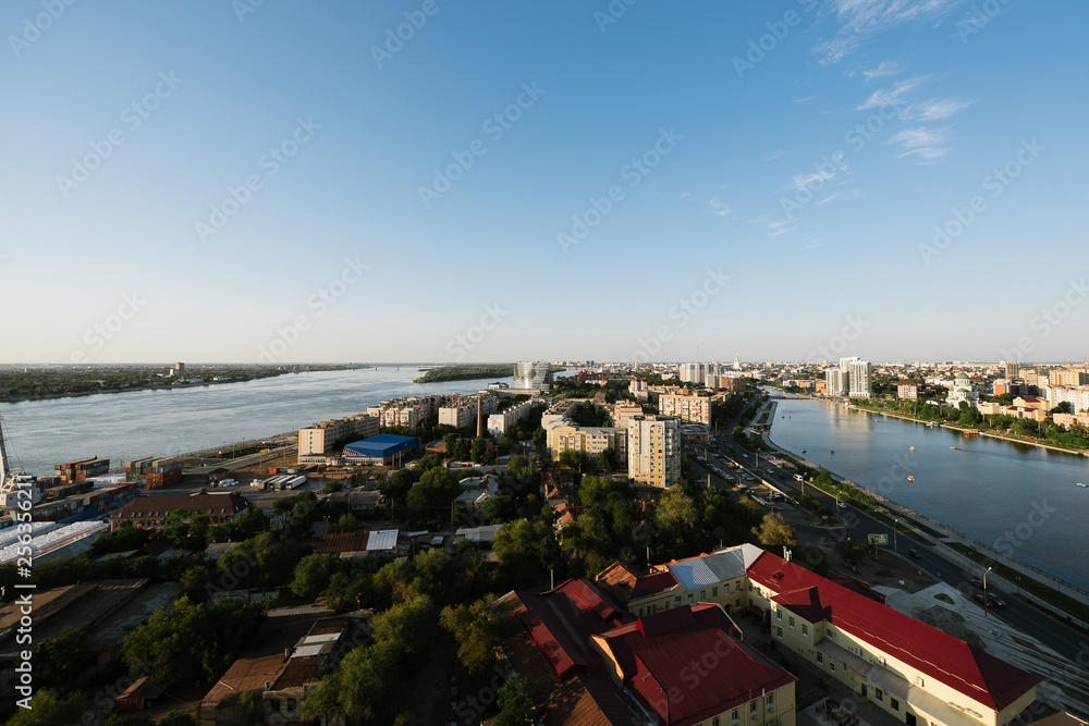 Obraz premium Cityscape from a height