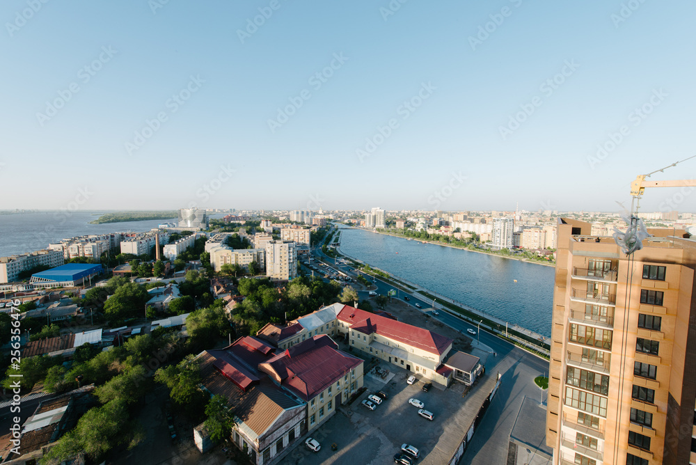 Fototapeta premium Cityscape from a height