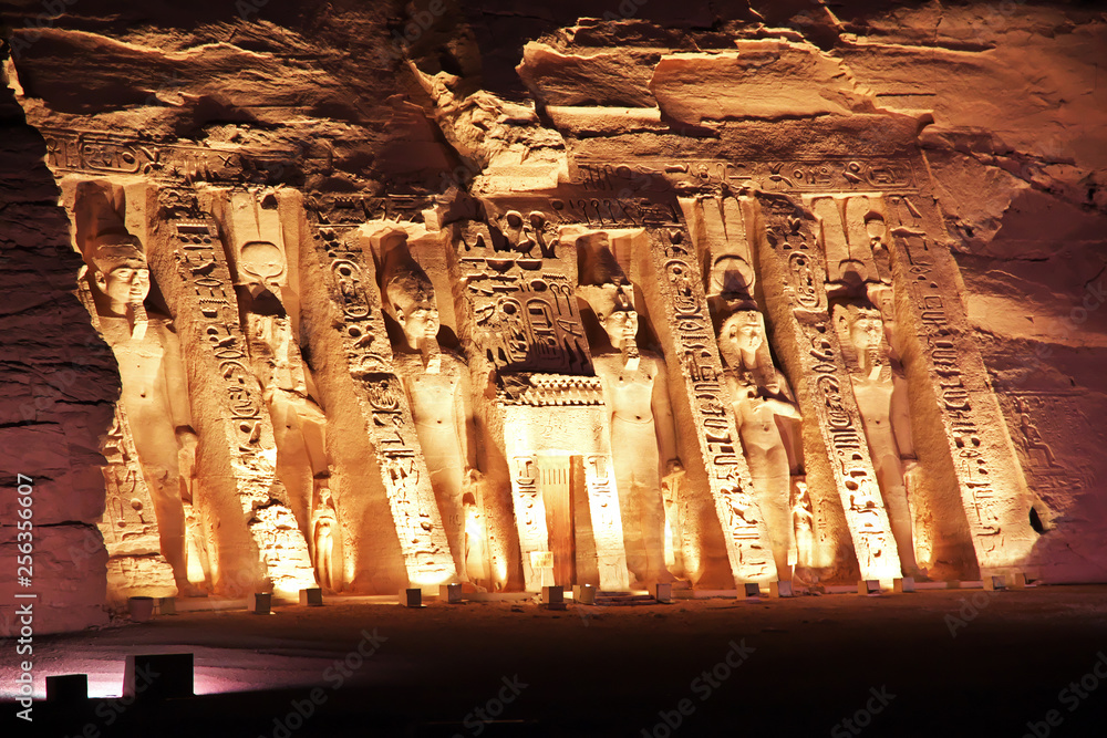 Abu Simbel, Egypt, Pharaoh, Nile, Hieroglyphs, Frescoes