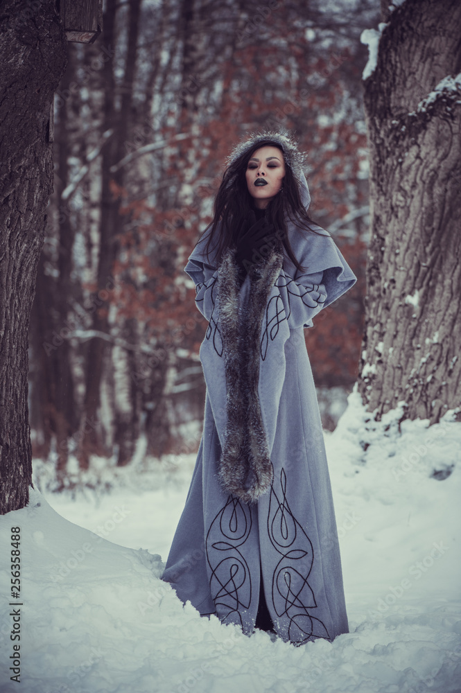 Fairytale of young woman