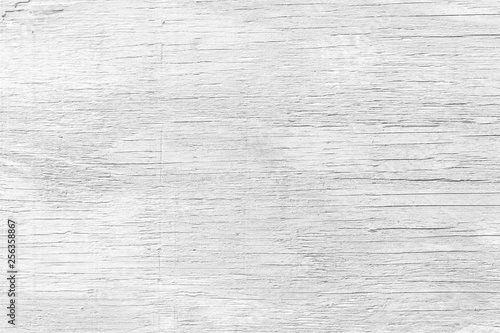 White wood wall texture and background
