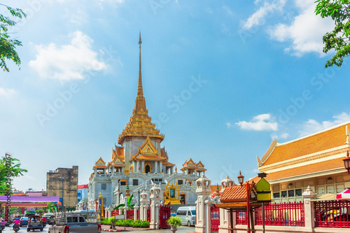 Wat Traimit - Temple of the Golden Buddha in Bangkok, Thailand photo