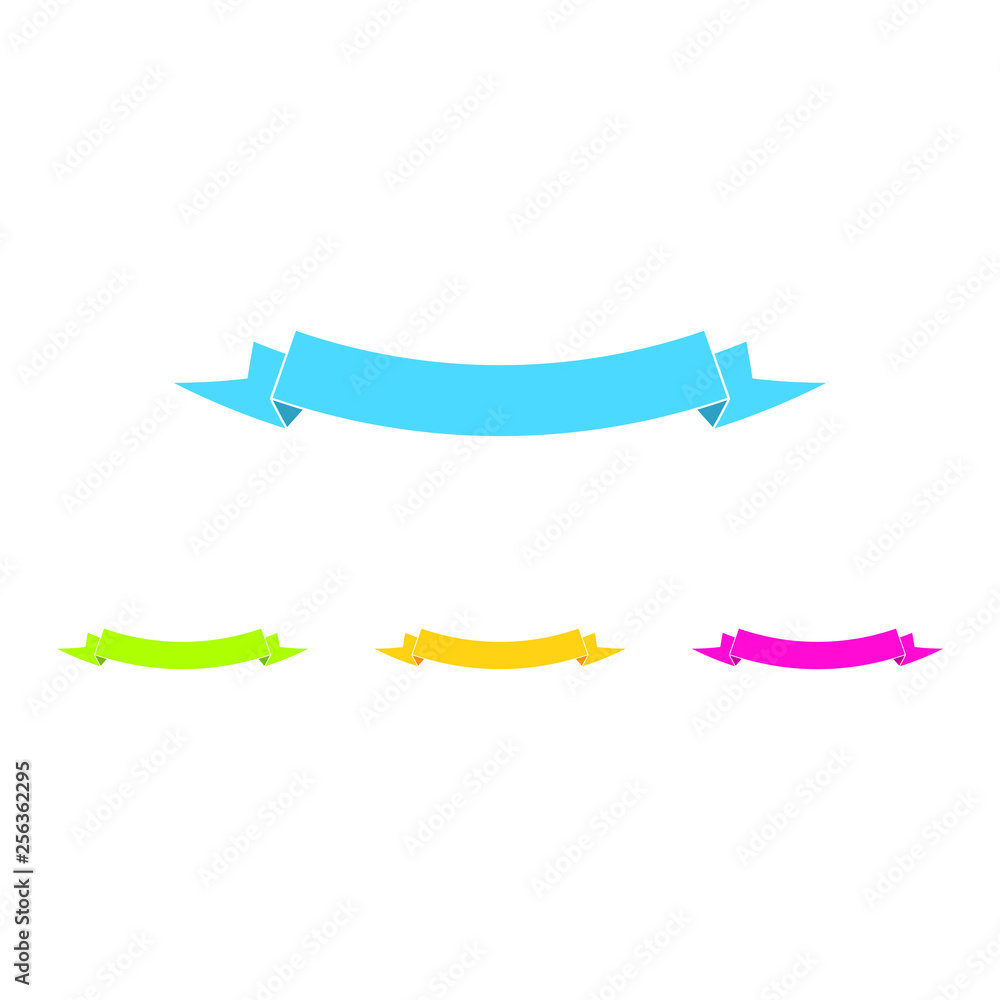 Modern Classic Ribbon Tittle Banner Template Modern Classic Ribbon Tittle Banner Template