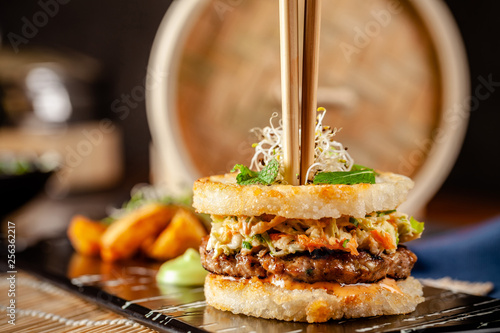 Fotografie Pan-Asian cuisine concept