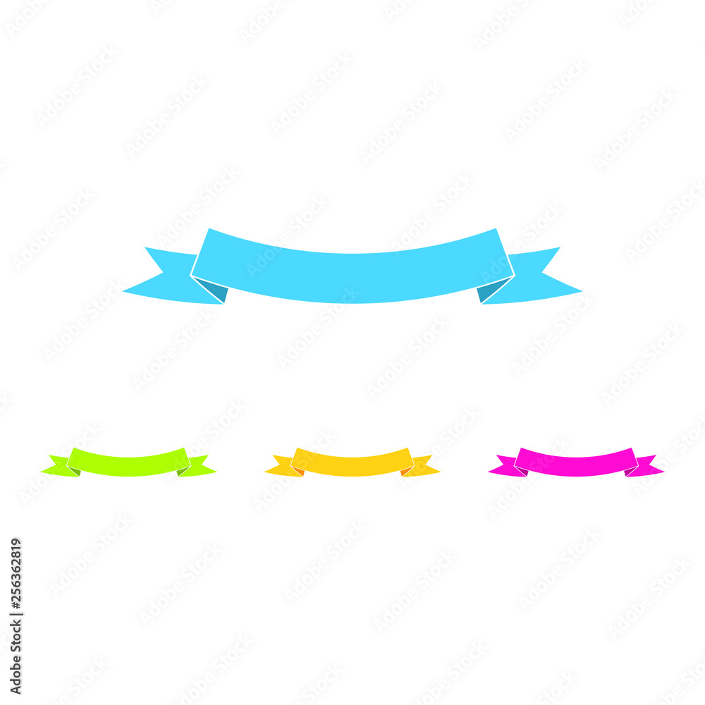 Modern Classic Ribbon Tittle Banner Template Modern Classic Ribbon Tittle Banner Template