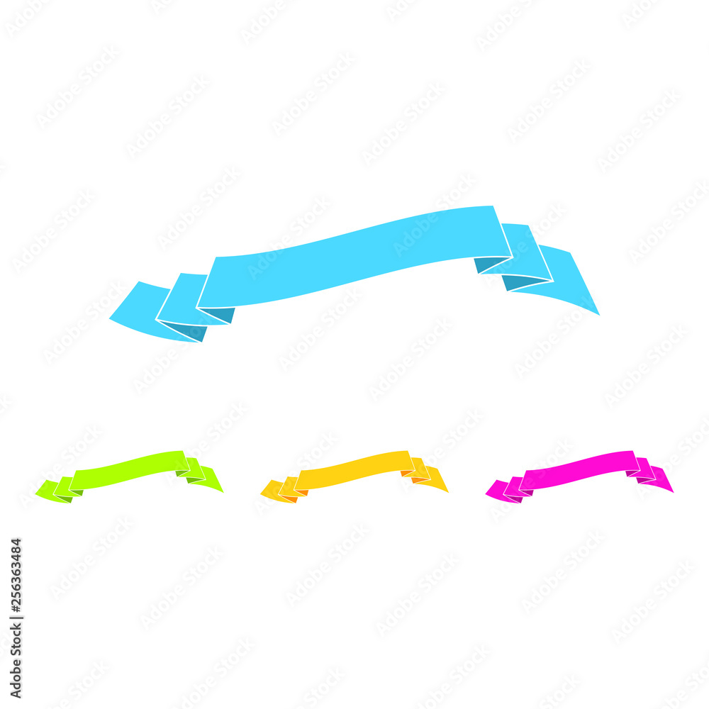 Modern Classic Ribbon Tittle Banner Template Modern Classic Ribbon Tittle Banner Template