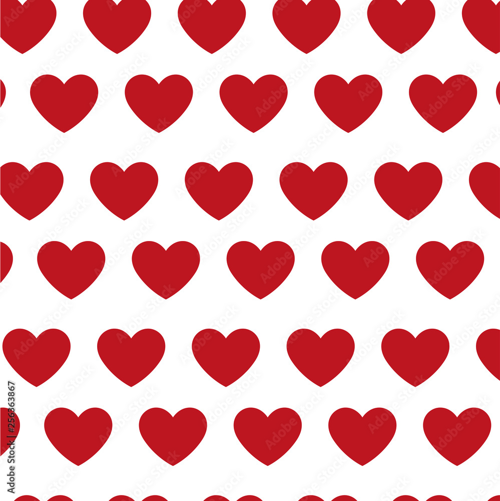 hearts love pattern icons