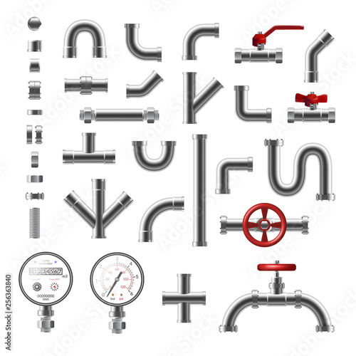 Pipes Realistic Set