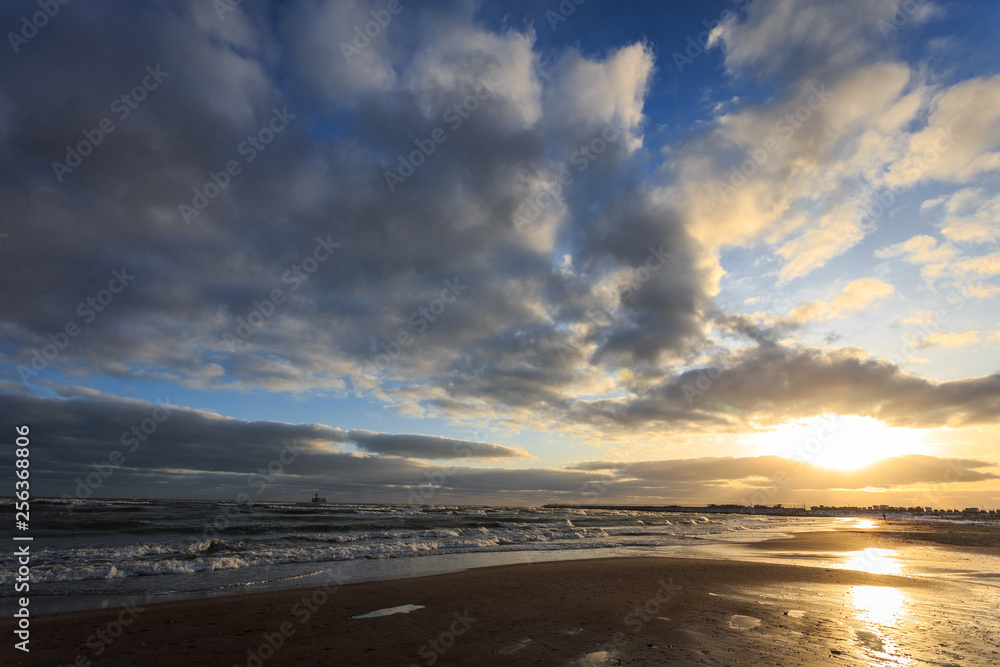 beach and sea in winter beach and sea in winter