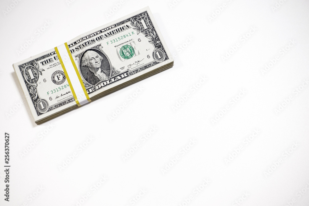 close up of banknote isolated on white background close up of banknote isolated on white background