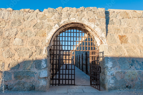 Slika na platnu Entrance to Yuma territorial prison, Arizona state historic park, USA