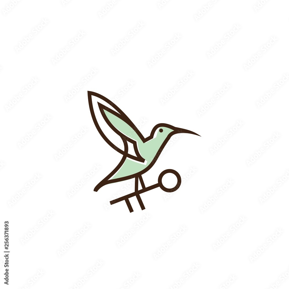 Obraz premium bird logo