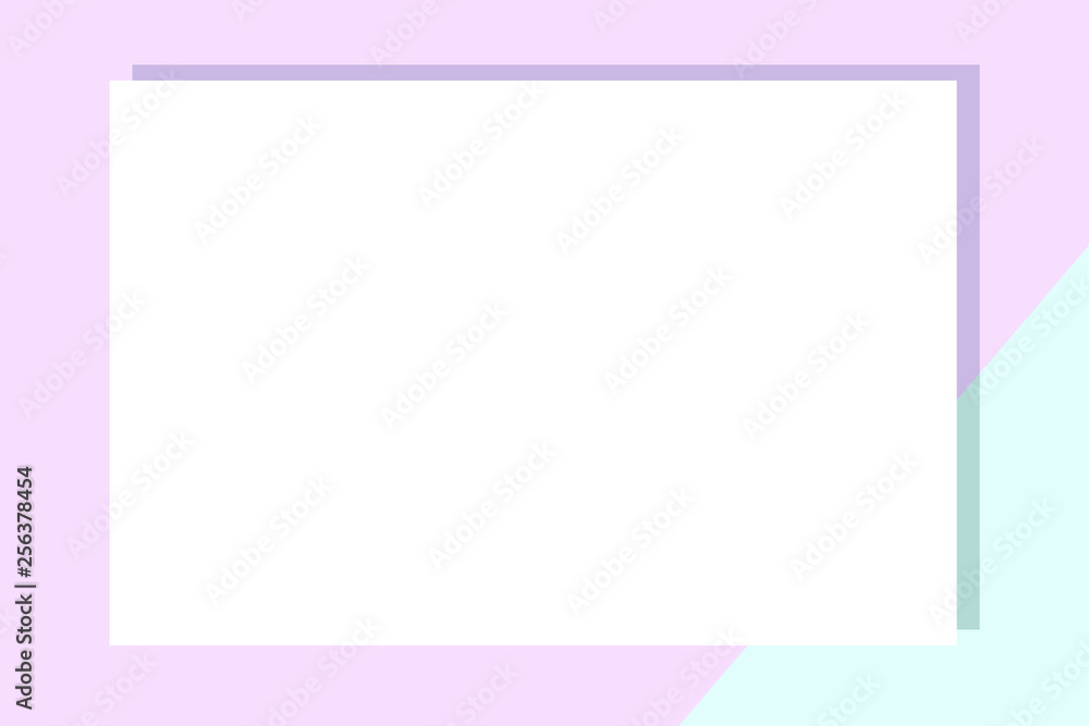 Empty frame on color pastel background. Minimal concept, Flat style. Copy space for text, design your idea, quotes and sayings Empty frame on color pastel background. Minimal concept, Flat style. Copy space for text, design your idea, quotes and sayings