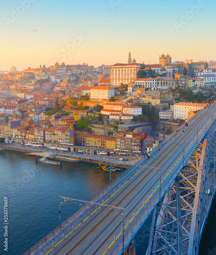Skyline Porto Old Town Portugal