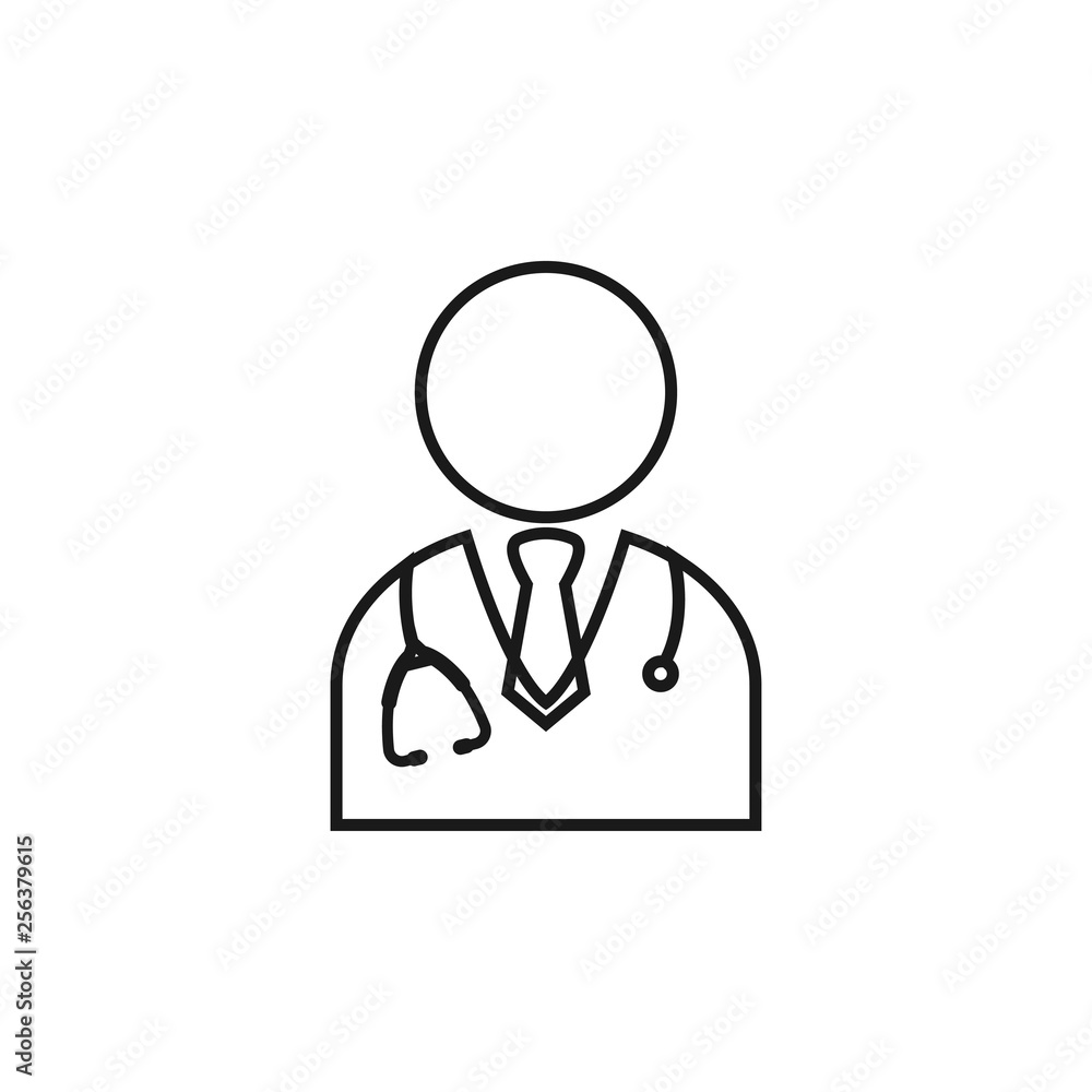Doctor icon design template vector isolated Doctor icon design template vector isolated