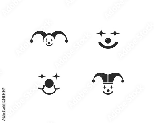 Clown logo template