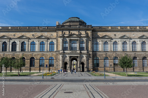Wallpaper Mural Dresden, Germany - one of the most heavily bombed cities during World War Two, Dresden has be completely rebuilt after 1945, and its Old Town is now a Unesco World Heritage. Here  the Zwinger Palace Torontodigital.ca