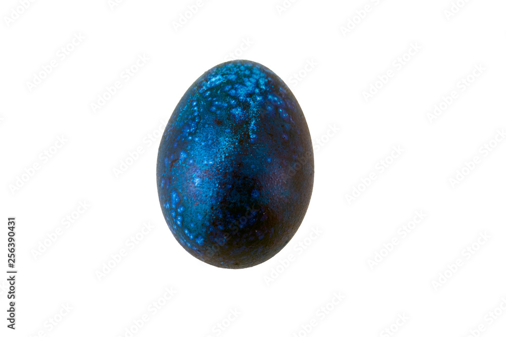Colorful handmade easter eggs isolated on a white background Colorful handmade easter eggs isolated on a white background