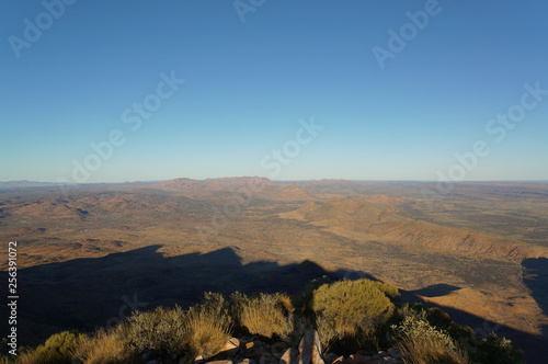 view from the the top of Mount Sonder just outside of Alice Springs, West MacDonnel National Park, Australia