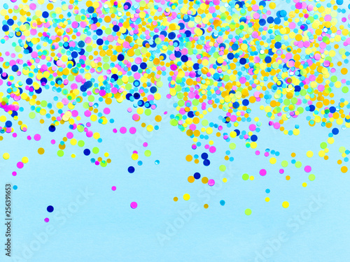 Multi Colored Colorful confetti.