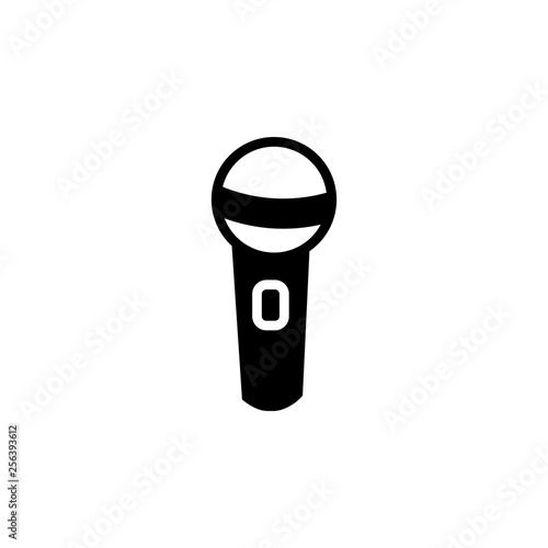 microphone icon vector. microphone vector design. sign design. flat style. Vector EPS 10