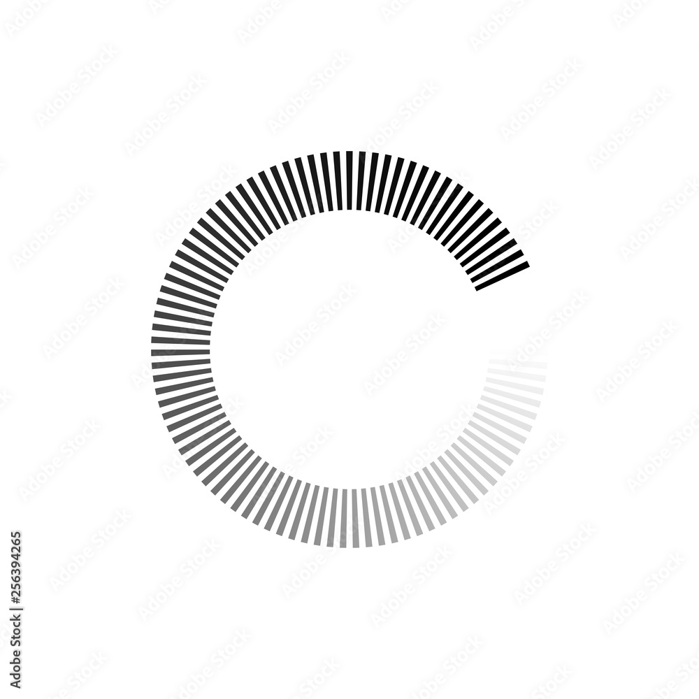 Loading black on white background, vector Loading black on white background, vector