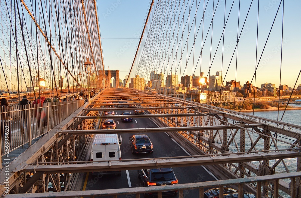 Obraz premium Leaving Manhattan