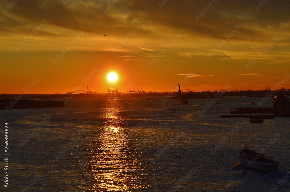 Sunset from Brooklyn Bridge Sunset from Brooklyn Bridge