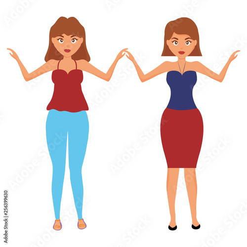 Wallpaper Mural beautiful and sensual women characters Torontodigital.ca