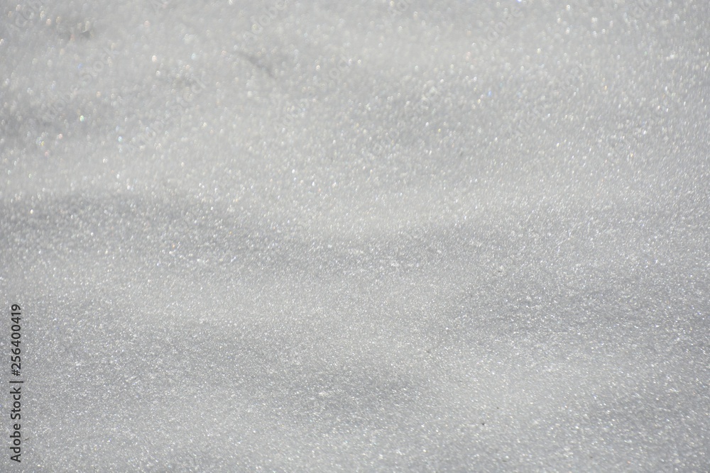 Obraz premium Seulement de la neige