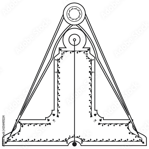 Masonic symbol of Almoner, Craft Lodge Officers Collar Jewel