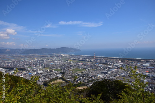 愛宕山からの景色 （宮崎県延岡市）