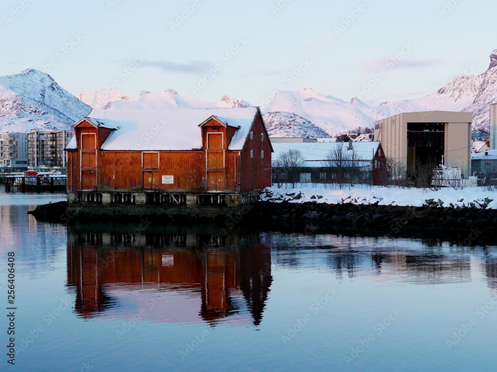 Obraz premium Casa Riflessa - Reflected house