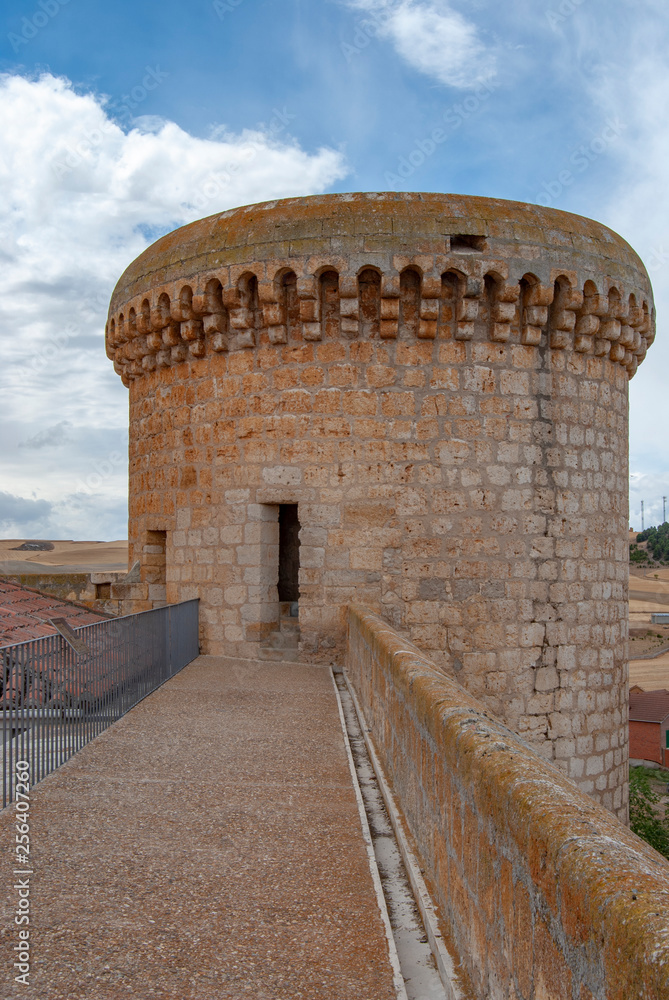 Castle at Torrelobaton, Valladolid