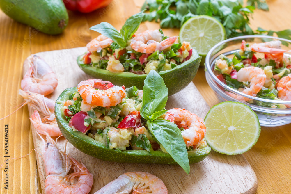 Shrimp and Avocado Salad Shrimp and Avocado Salad