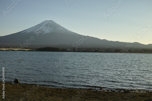 The Majestic Mt. Fuji taken during the Winter