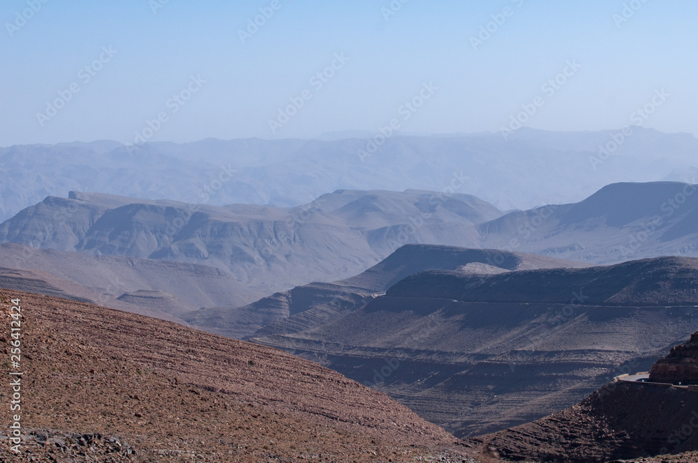 Desert mountains in Morocco