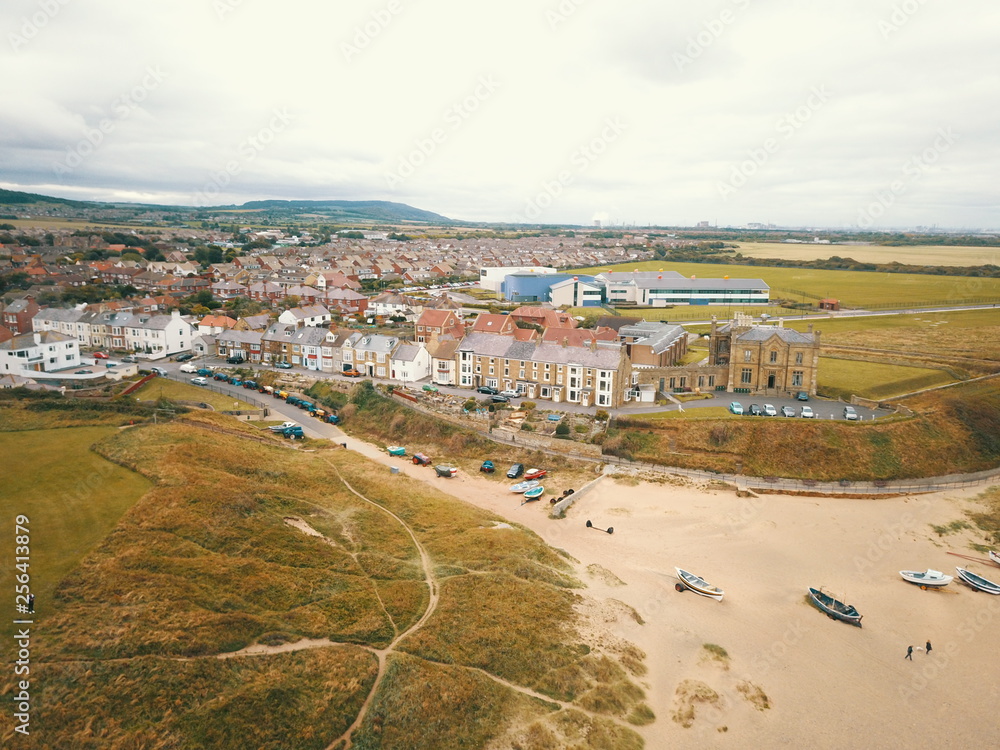 The North East Costal Town of marske near redcar, Teesside