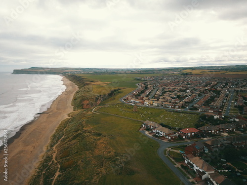 The North East Costal Town of marske near redcar, Teesside