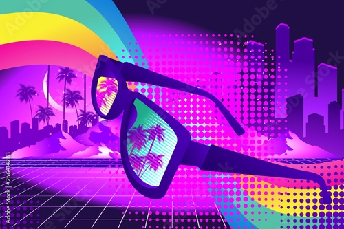 retro party wave