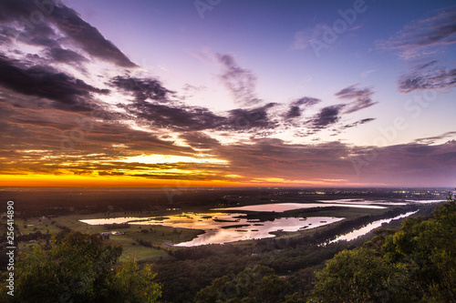 Sunrise over Western Sydney