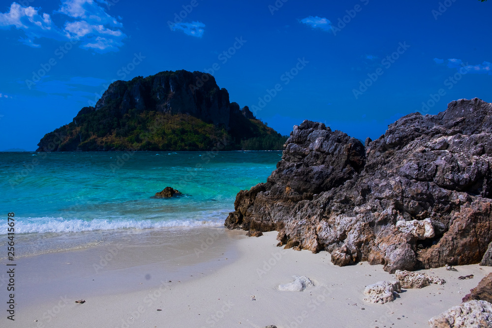 beautiful view of Beach Of Krabi Province,Thailand. beautiful view of Beach Of Krabi Province,Thailand.