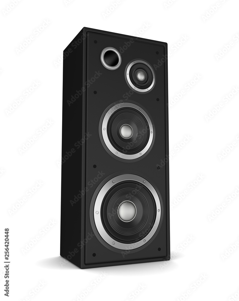 speaker concept 3d illustration speaker concept 3d illustration