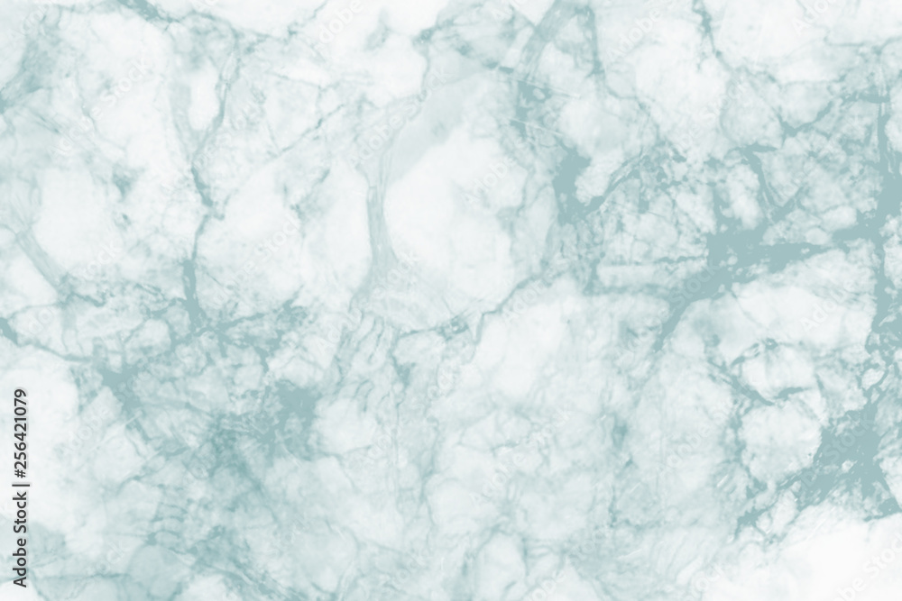 Obraz premium Blue marble background.