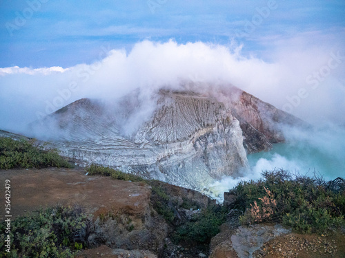 Ijen Crater in Indonesia